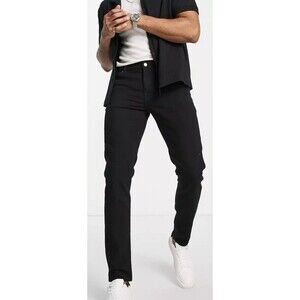 NWOT ASOS DESIGN Mens 12.5oz Denim Jeans in black Size 30 X 30